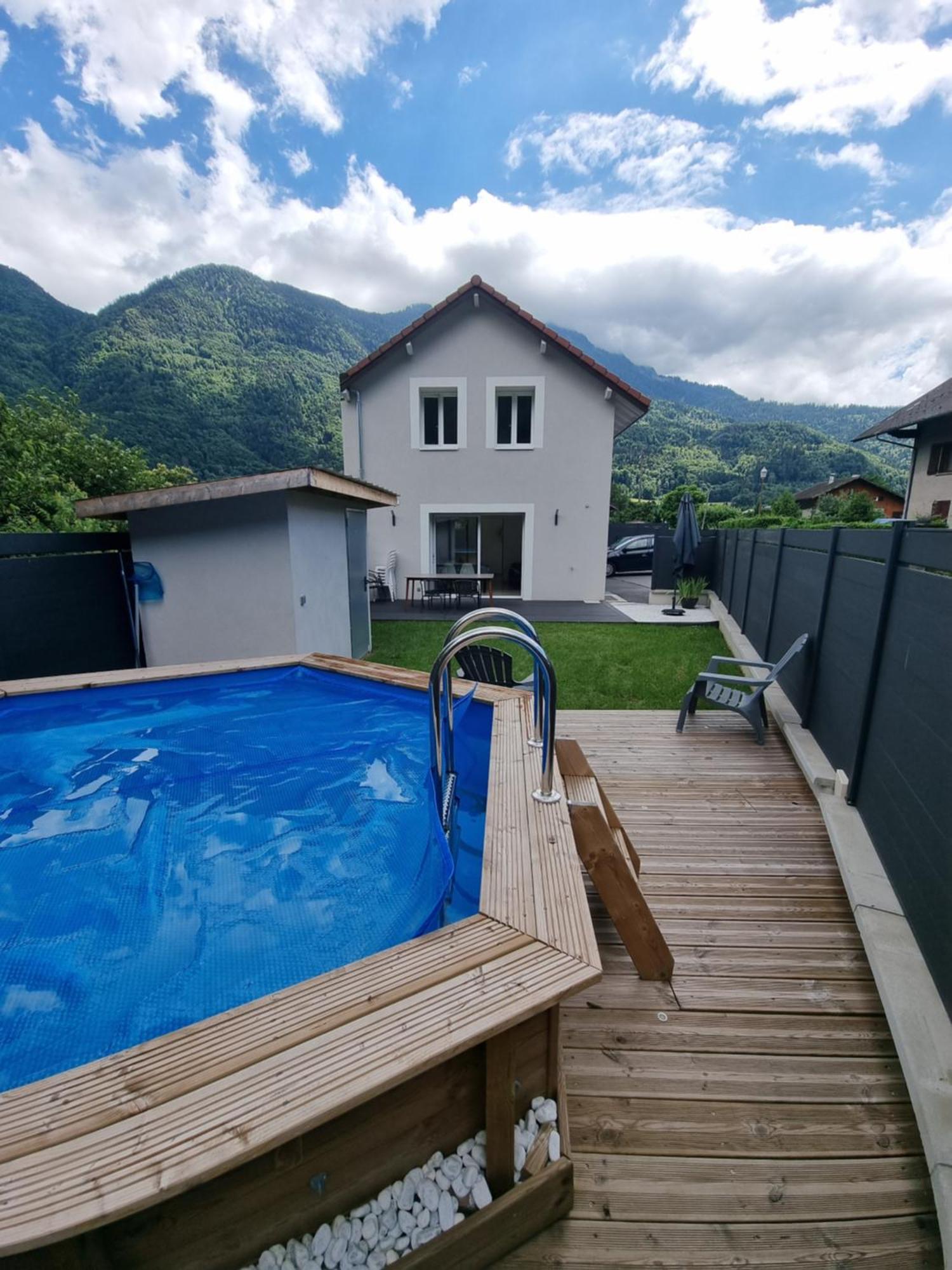 Evasion Et Confort Maison 8 Couchages Avec Piscine Cons-Sainte-Colombe Ngoại thất bức ảnh